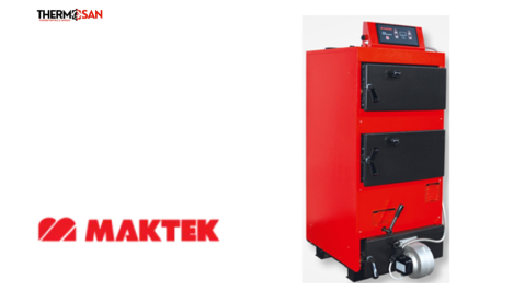 MAKTEK - MKK-150 - 174 kW Cazan otel cu functionare pe combustibil solid cu 3 drumuri de fum [1]