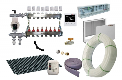 SET INCALZIRE PARDOSEA - Pachet incalzire pardoseala cu automatizare