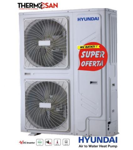 Pompa de caldura aer-apa HYUNDAI MONOBLOC HYHC-V30W/D2RN8. INCLUS TVA 9% PERSOANE FIZICE [1]