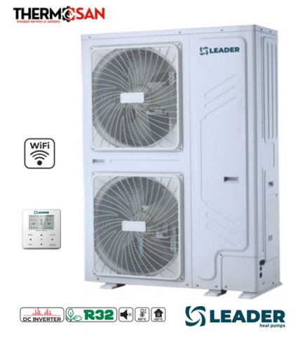 Pompa de caldura R32 monobloc 14kW (3x380V) LEADER [2]