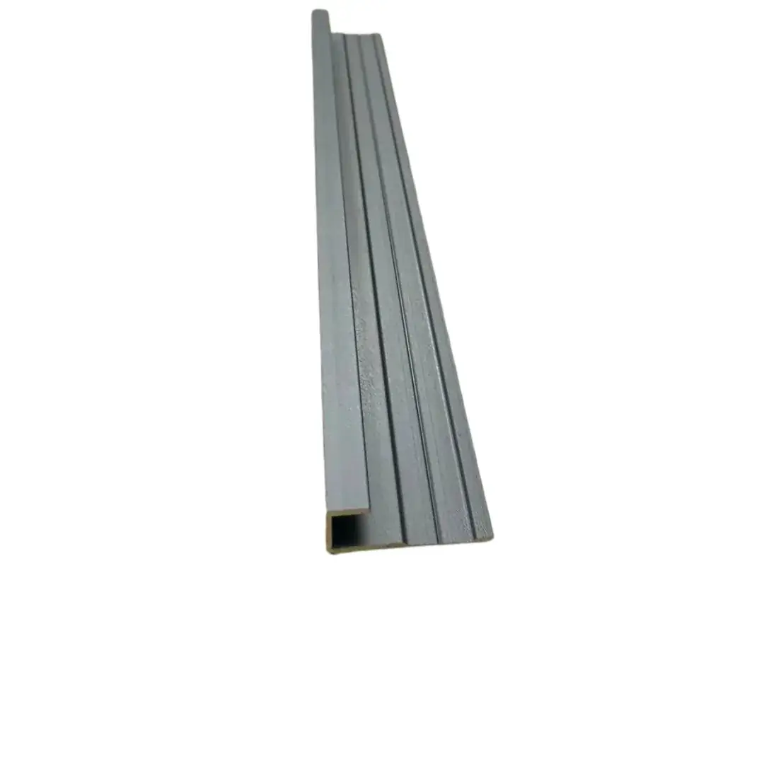 Profile - Profil de capăt lat J pentru panou 5 mm, argintiu mat (LN-LT-5503)