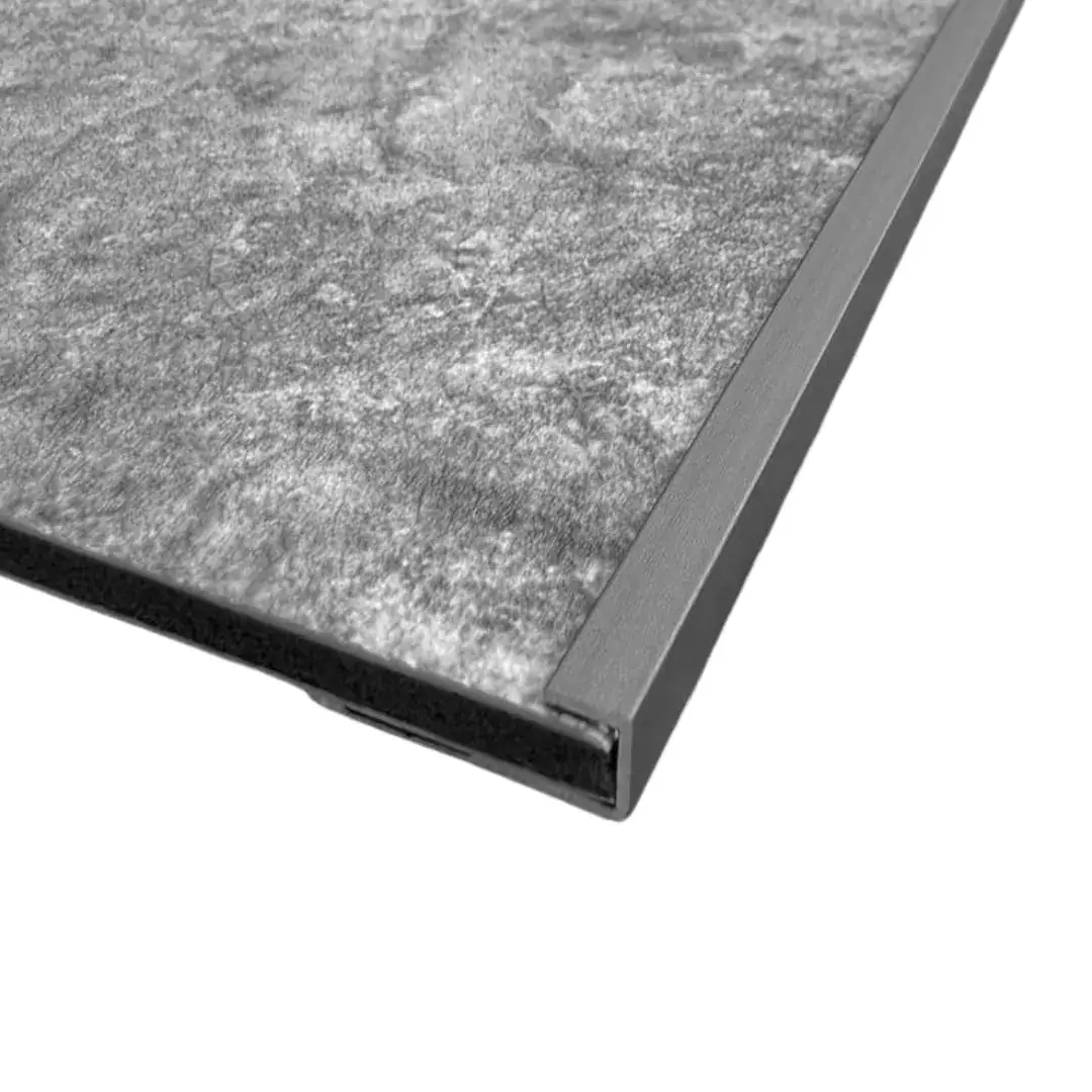 Profil de capăt lat J pentru panou 5 mm, argintiu mat (LN-LT-5503) [1]