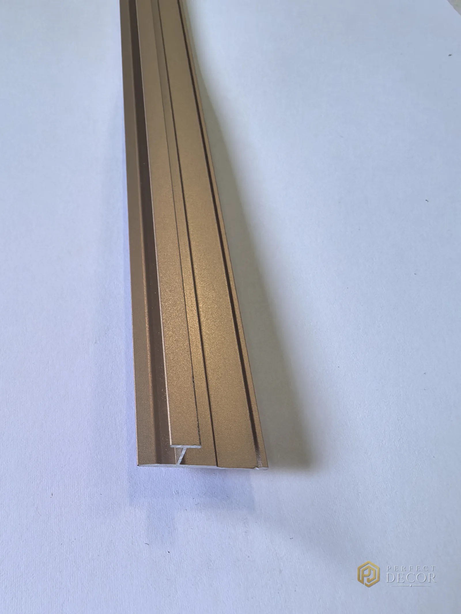 Profile - Profil de îmbinare H pentru panou 5 mm, șampanie mat (LN-LT-5502)