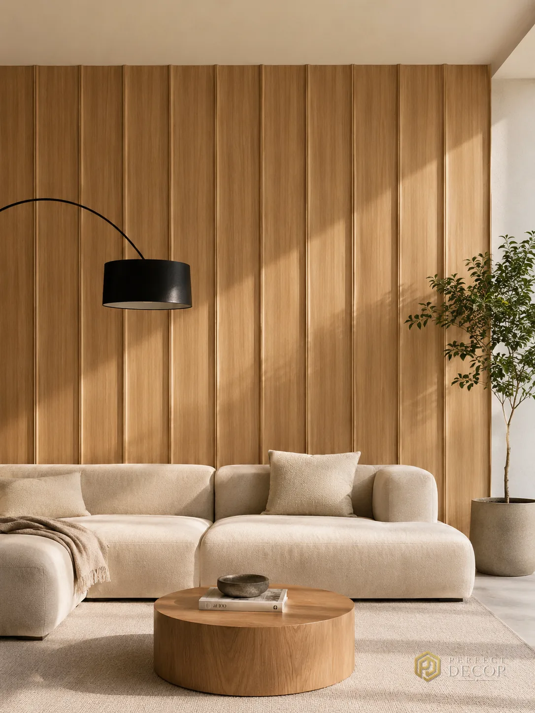 Riflaje decorative - Riflaj decorativ WPC stejar natur Wood-7008, 300×25 mm