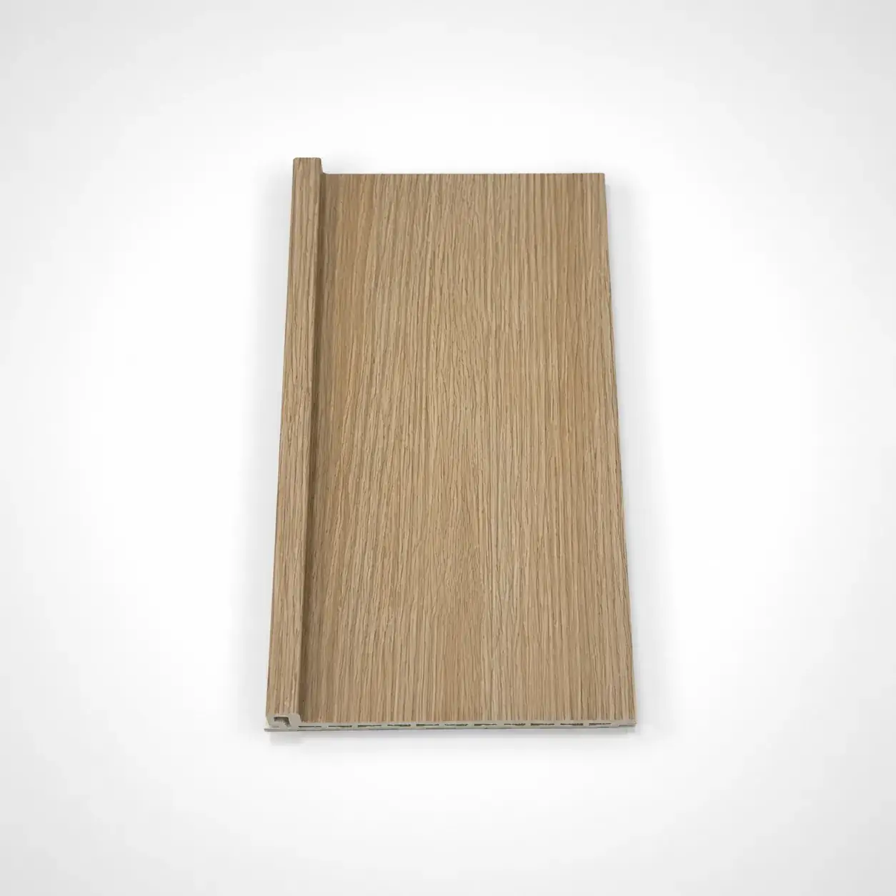 Riflaj decorativ WPC stejar natur Wood-7074, 224×19 mm [1]