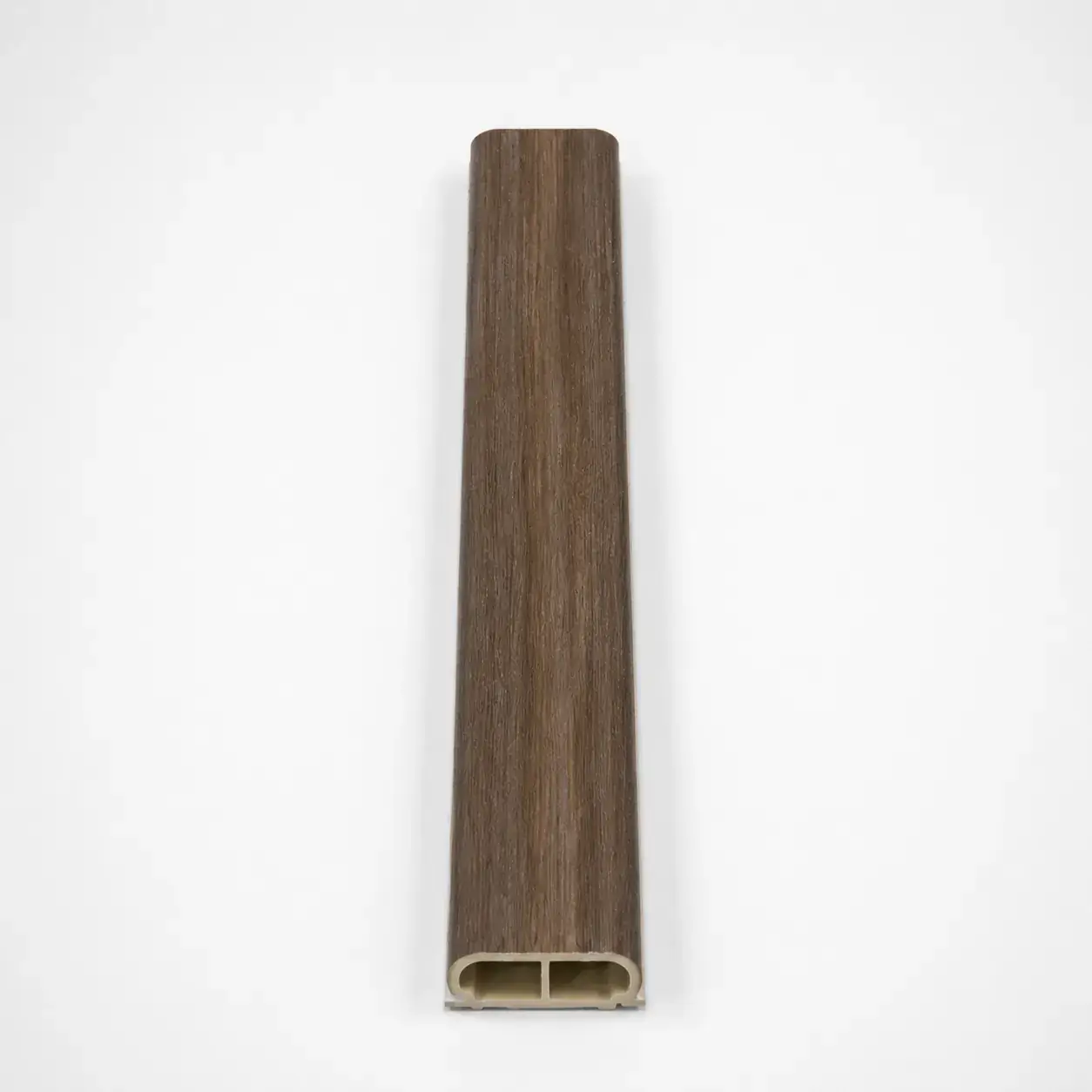 PLACAJE PENTRU INTERIOR - Riflaj decorativ WPC stejar greige Wood-7074, 55×25 mm