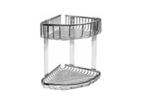 SERIA KAPITAN-NETS - Sapuniera si suport sampon gratar oval inox 27CM