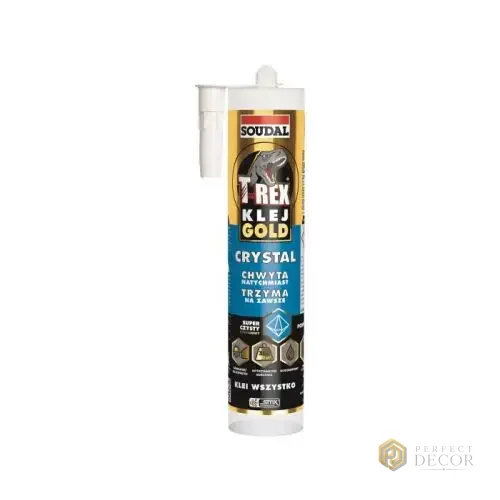 ADEZIVI PENTRU FIXARE - T-Rex Gold Crystal — Adeziv hibrid transparent 290ml