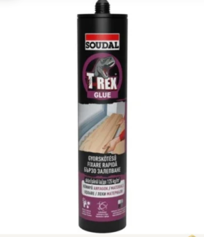 ADEZIVI PENTRU FIXARE - T-Rex Solvent — Adeziv montaj cu fibre 380g
