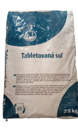 Statie de dedurizare  StillWater&Pratt - Tablete/Pastile de sare pentru dedurizarea apei (sac de 25 kg)