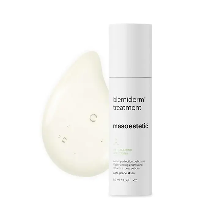 Blemiderm Treatment Mesoestetic - Crema-Gel de Noapte Pentru Tenul Seboreic 50ml [2]