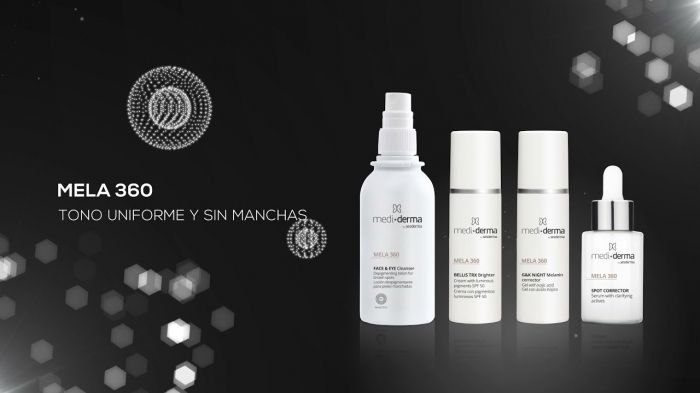 Mediderma MELA 360 Face & Eye Cleanser 100 ml - Lotiune depigmentanta de curatare pentru fata si ochi [3]