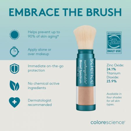 Colorescience Pudra Sunforgettable Total Protection Brush-On Shield SPF50 6g [5]