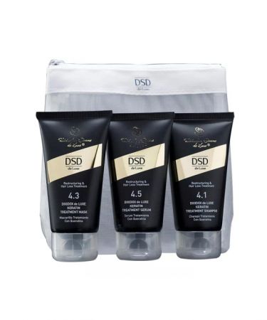 Îngrijire par - DSD de Luxe Travel Set: 4.3 + 4.1 + 4.5 Set de calatorie 3x50ml
