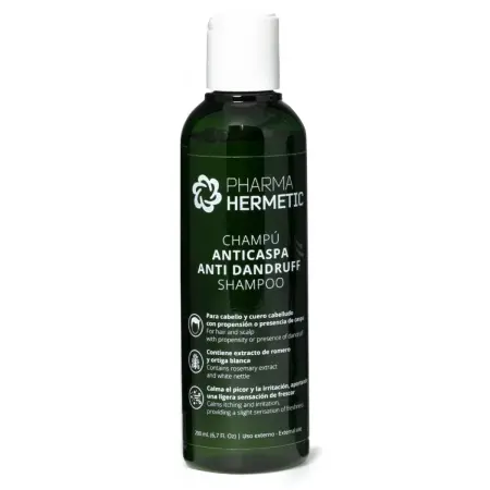 Îngrijire par - GREEN REMEDIES BY PHARMA HERMETIC ANTI DANDRUFF SHAMPOO, 200 ML