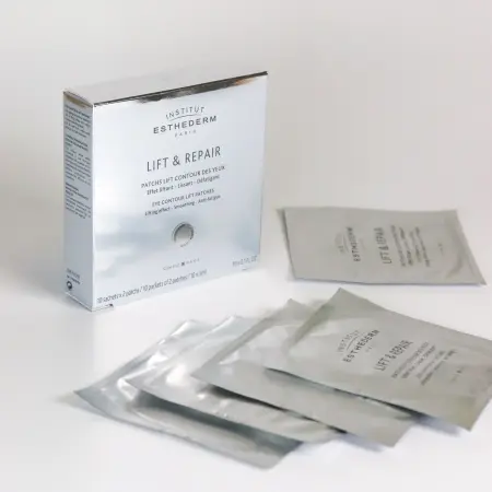 Institut Esthederm Plasturi Pentru Liftingul Conturulul Ochilor 10 Plicuri x2 Plasturi 3 ml [1]