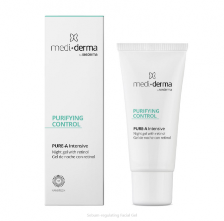 Retinoizi - Mediderma PURIFYING CONTROL Pure-A Intensive Gel Anti Acnee cu Retinol 30 ml