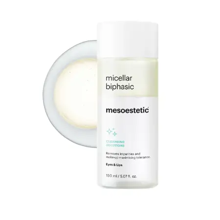 Micellar Biphasic Solution Mesoestetic - Demachiant Bifazic Pentru Ochi si Buze 150ml [1]