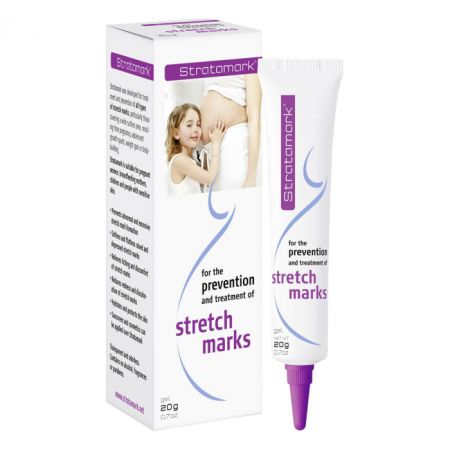 Cicatrici si vergeturi - Stratamark Gel pentru Prevenirea si Indepartarea Vergeturilor 20g