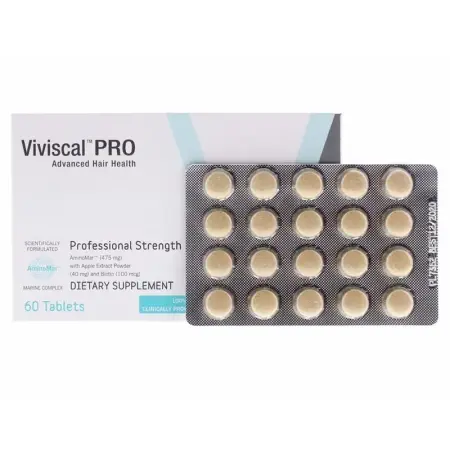 Viviscal PRO Comprimate profesionale pentru creșterea părului pentru bărbați și femei 60 tablete [1]
