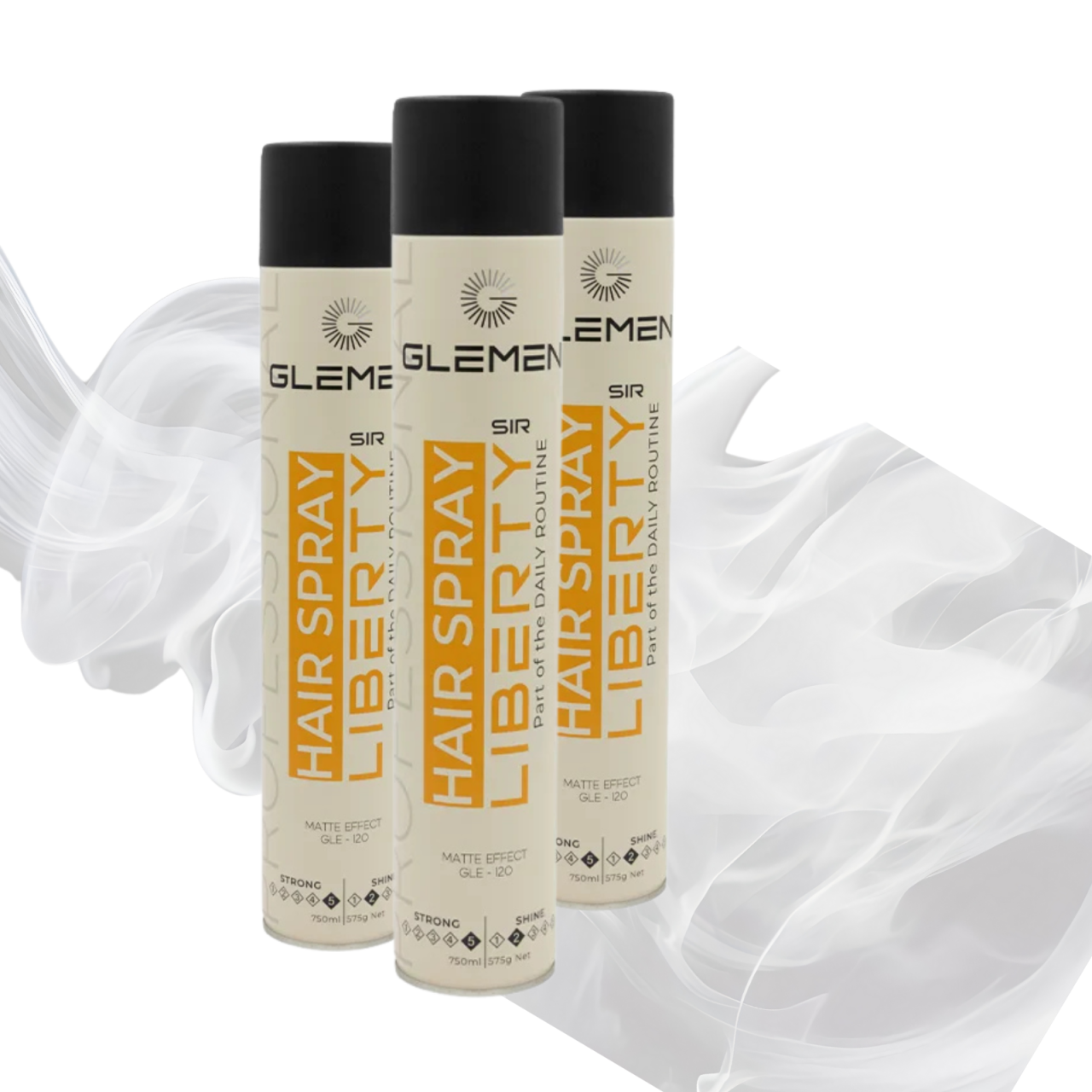 Fixativ Profesional Glemen Liberty 750ml – Fixare puternică, efect mat, libertate deplină [2]