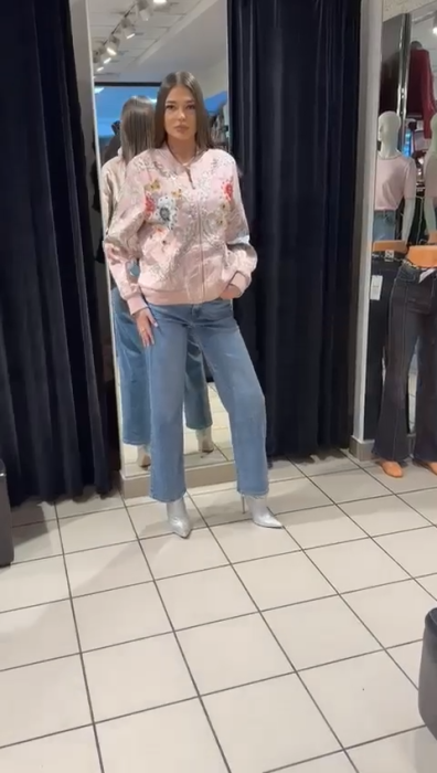 Blugi damă drepți albaștri [2]