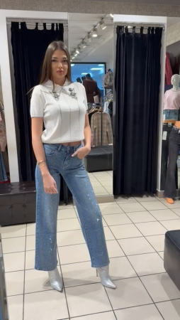 Blugi/Pantaloni - Blugi drepți