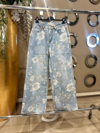 Blugi/Pantaloni - Blugi largi albaștri