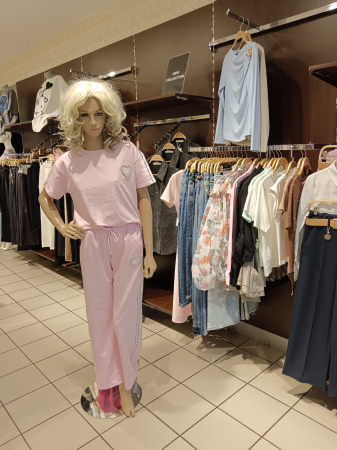 Compleuri tricotate - Compleu roz