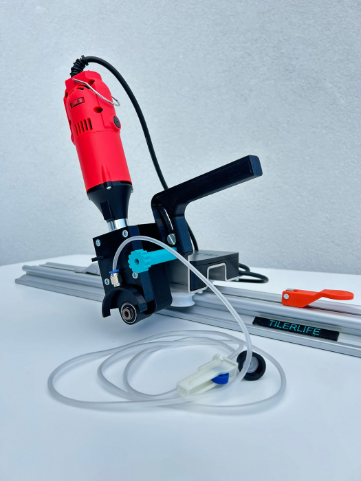 Suport de tăiere cu ghidaj glisant pentru MiniFlex  – sistem precis pe șină | TILERLIFE [1]