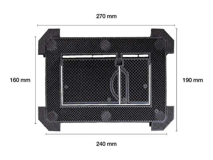 Clapeta de actionare faiantabila WC universal(Geberit- Sigma/Delta/Omega, Tece, Alca, Roca, Pucci,  Liv [3]