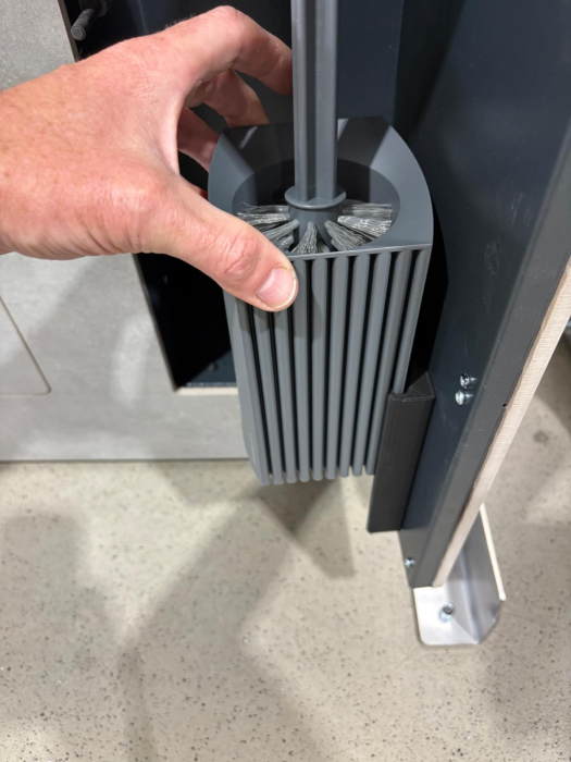 Modul WC încastrat Tilerlife cu perie și suport hârtie igienică [3]