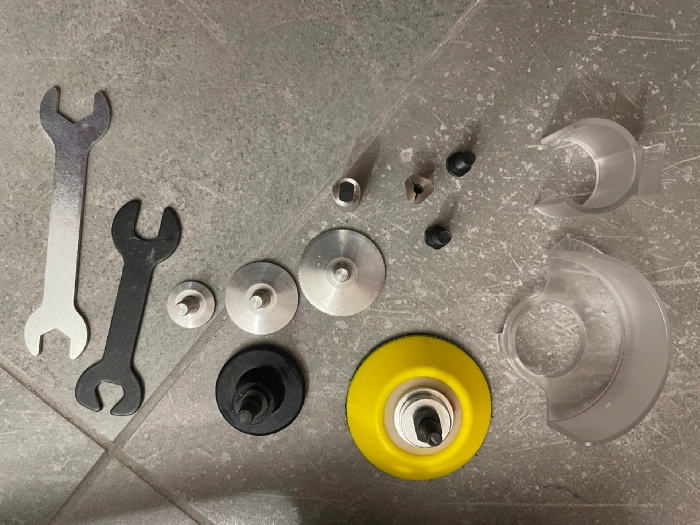 Polizor unghiular micro 350W cu viteză variabilă [4]