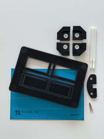 Clapeta de actionare WC Geberit Delta, orizontal - Tilerlife [1]