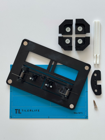 Clapeta de actionare WC Geberit Delta, orizontal - Tilerlife [2]