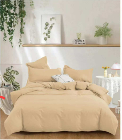 Tilo Home - Lenjerie de pat finet 6 piese Bej 220x230 cm