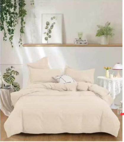 Tilo Home - Lenjerie de pat finet 6 piese Crem 220x230 cm