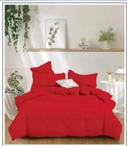 Tilo Home - Lenjerie de pat finet 6 piese Rosu 220x230 cm