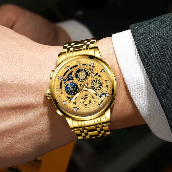 Gold Skeleton Chronograph [2]