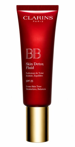 Primer/BB skin - Clarins BB Skin Detox Fluid SPF 25 Nr. 03 Dark – Cremă BB pentru uniformizare și hidratare