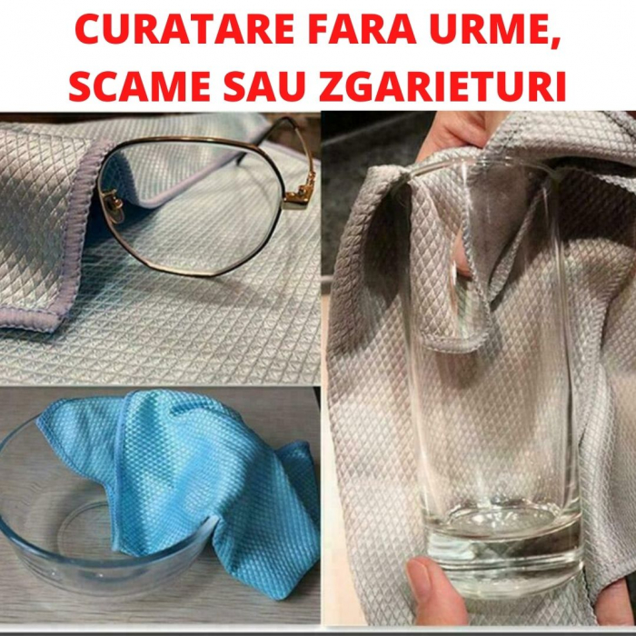 Set 10 Lavete Magice – Lavete Ultra-Absorbante și Durabile pentru Curățenie Fără Efort, Ideal pentru Suprafețe Diverse [3]