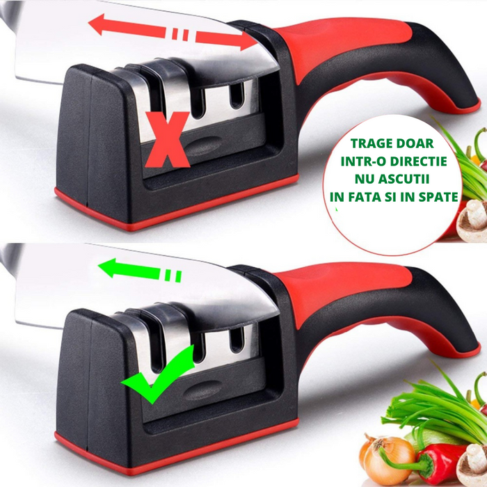 Ascuțitor Smart de Cuțite – Performanță și Precizie pentru Lame Perfect Ascuțite [4]