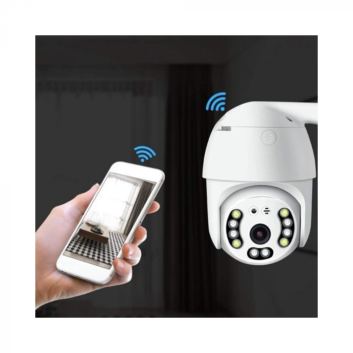 Camera Supraveghere, PTZ, UHD, 4MP, WIFI, SD, ICSEE, Rotire, Detectie forma umana, Urmarire automata [2]