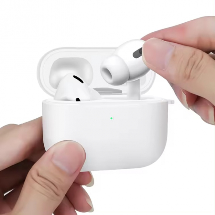 Casti wireless Air Pro 3, compatibile cu Android/iPhone, HD Audio si Voice, Dual HD True Stereo, alb, ® [3]