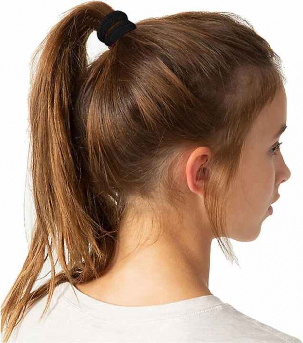 Set elastice de par, material premium, negru, 100 bucăți [4]