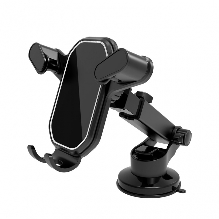 Suport Telefon Auto iTin cu Ventuza – Fixare Puternica, Rotire 360° & Compatibilitate Universala [1]
