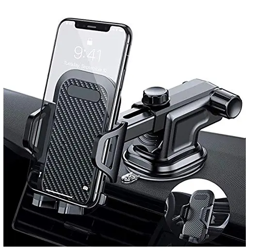 Suport Telefon Auto iTin Pro S4 – Fixare Stabila & Incarcare Micro USB [1]