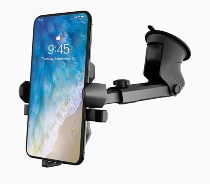Suport Telefon Auto Universal iTin S3 – Prindere cu Ventuza & Rotire 360° [2]