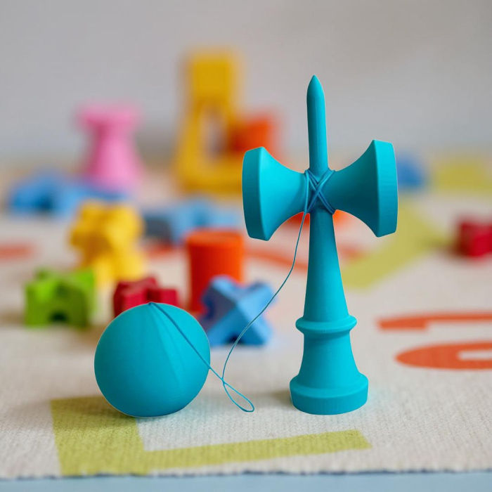 Kendama 3D - Turcoaz [4]