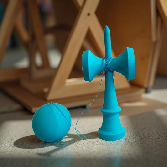 Kendama 3D - Turcoaz [3]